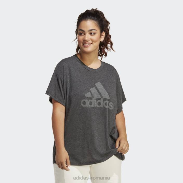 negru melange/gri