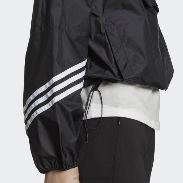 Adidas vânt negru.rdy anorac cu glugă femei negru 2JBN17434