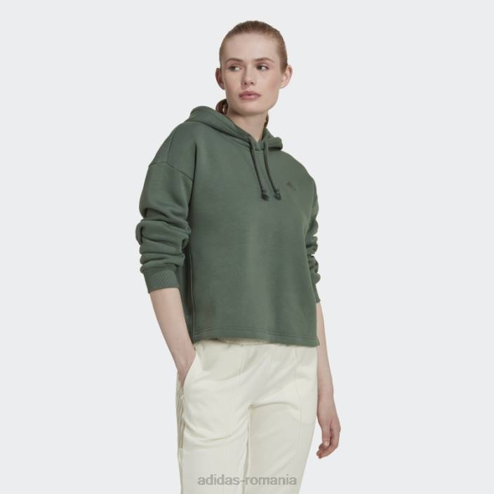 Adidas verde oxid all szn fleece hanora adidas femei oxid verde 2JBN10347