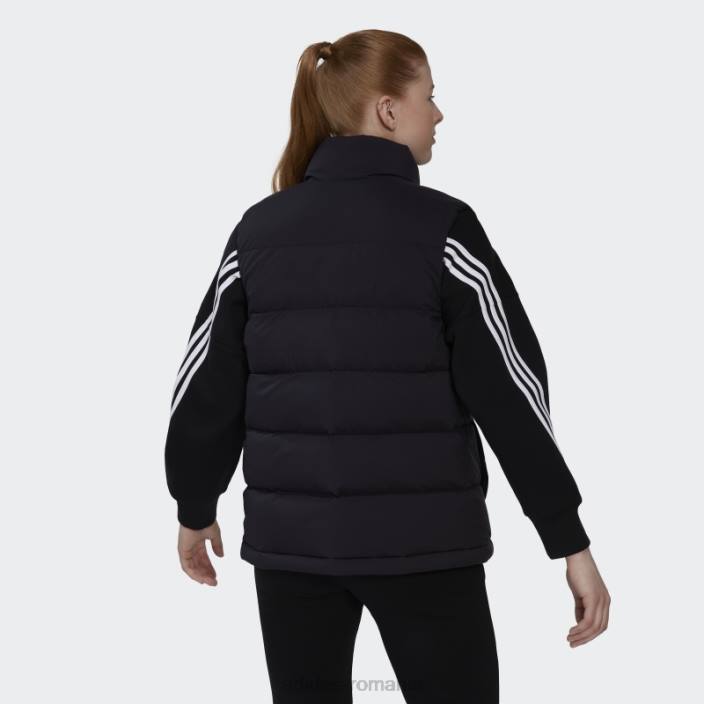 Adidas vestă neagră cu puf helionic femei negru 2JBN16780