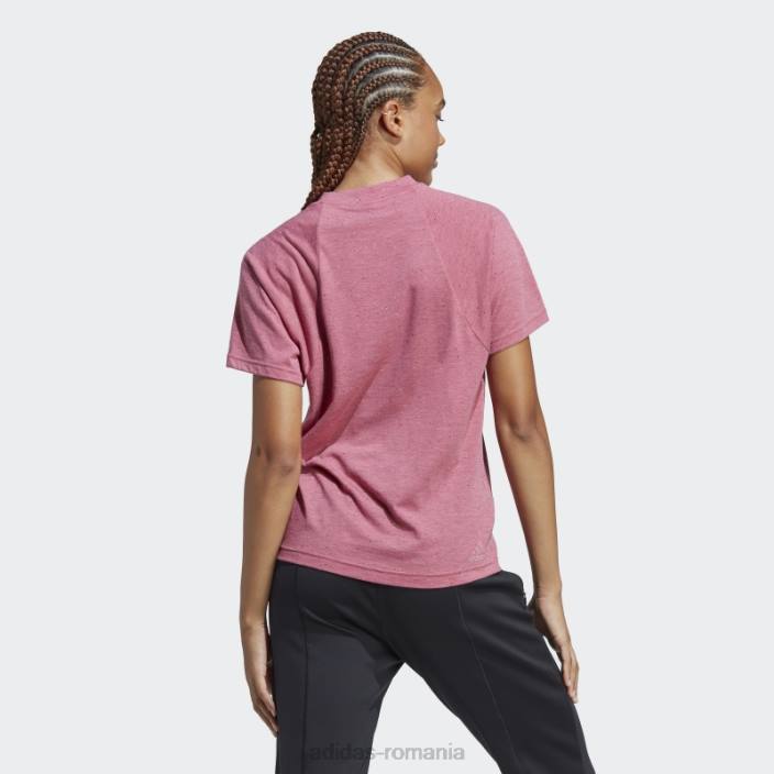 Adidas viitoarele icoane câștigători 3.0 tee fashion pink mel femei roz mel/alb 2JBN9691