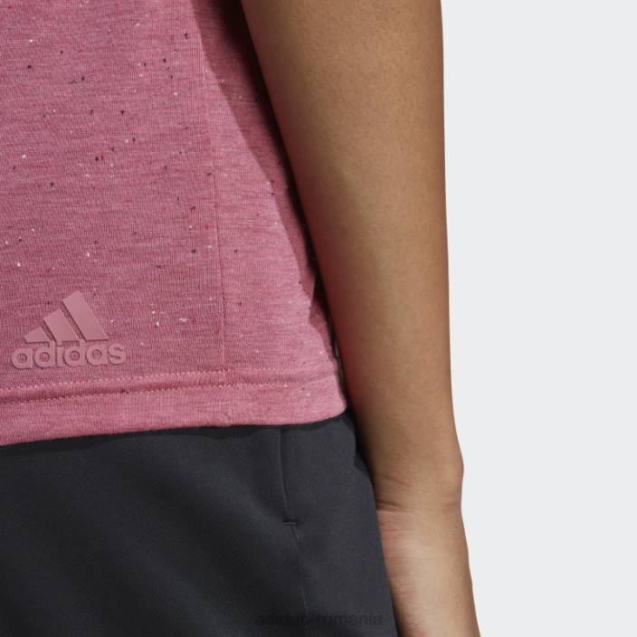 Adidas viitoarele icoane câștigători 3.0 tee fashion pink mel femei roz mel/alb 2JBN9691