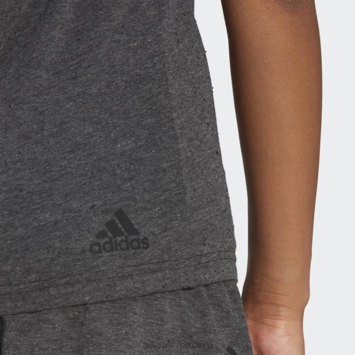 Adidas viitor icons winners 3.0 tank top negru melange femei negru melange/gri 2JBN8953