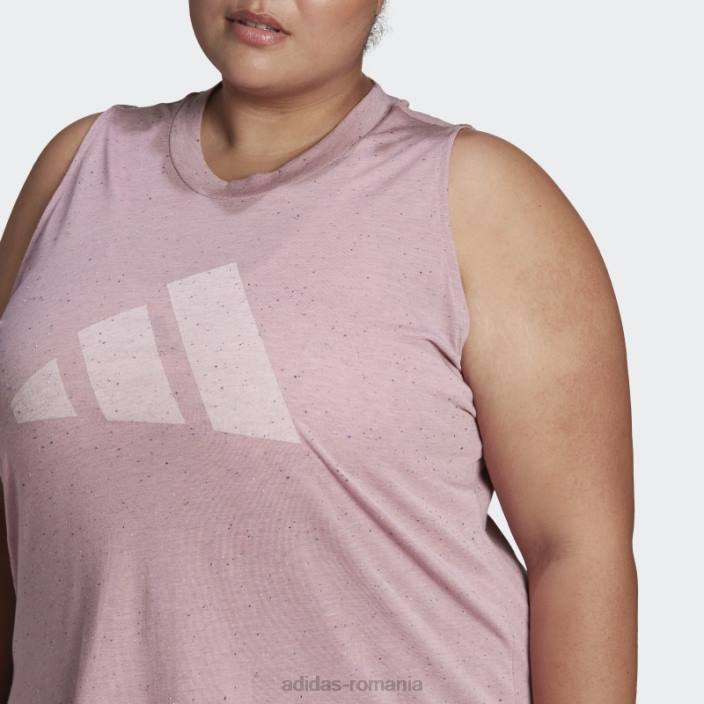 Adidas viitor icons winners 3.0 tank top (plus size) mov mel femei mov mel 2JBN10513