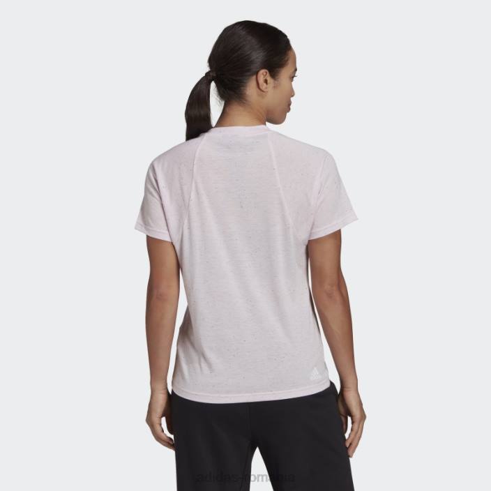 Adidas viitorii icoane fierbinți câștigători 3.0 tee pink mel femei roz mel 2JBN3705