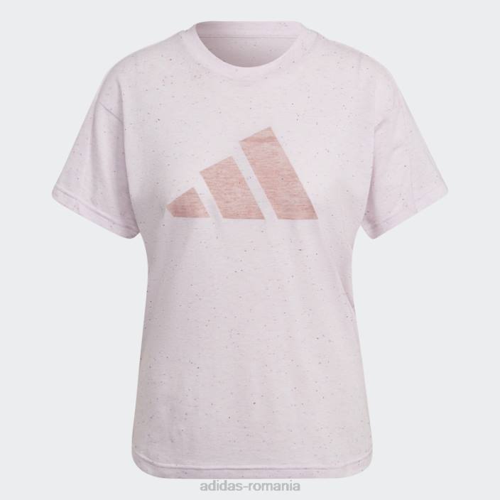 Adidas viitorii icoane fierbinți câștigători 3.0 tee pink mel femei roz mel 2JBN3705
