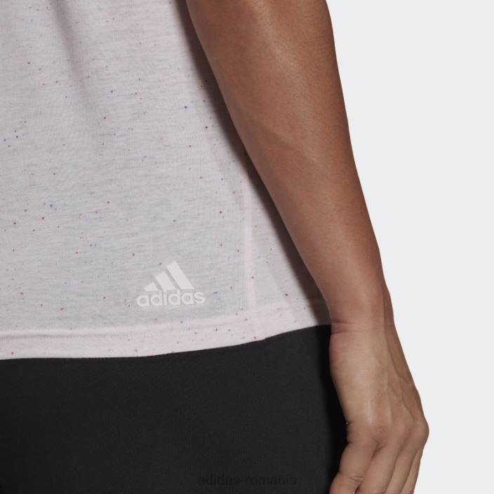 Adidas viitorii icoane fierbinți câștigători 3.0 tee pink mel femei roz mel 2JBN3705