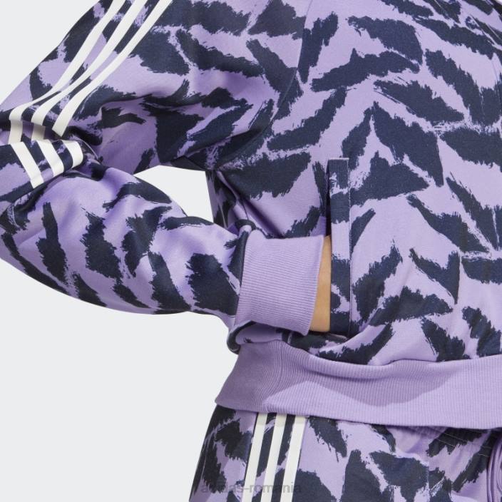 Adidas violet tiro suit up jachetă de sport lifestyle femei violet/cerneală/negru/alb 2JBN9161