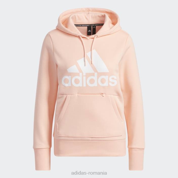 Adidas insigna de sport pulover fleece hanorac haze coral femei haze coral 2JBN10328