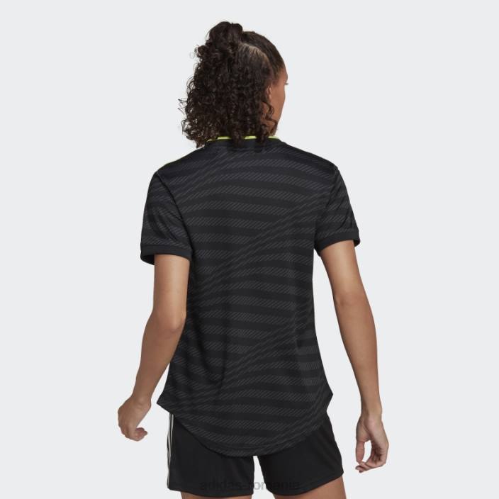 Adidas Real Madrid 22/23 tricou al treilea negru femei negru/var 2JBN17138
