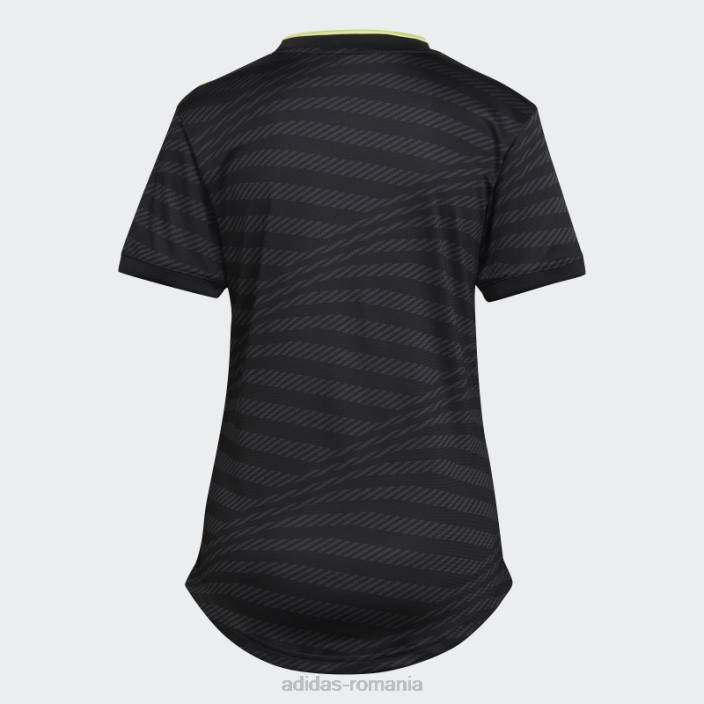 Adidas Real Madrid 22/23 tricou al treilea negru femei negru/var 2JBN17138