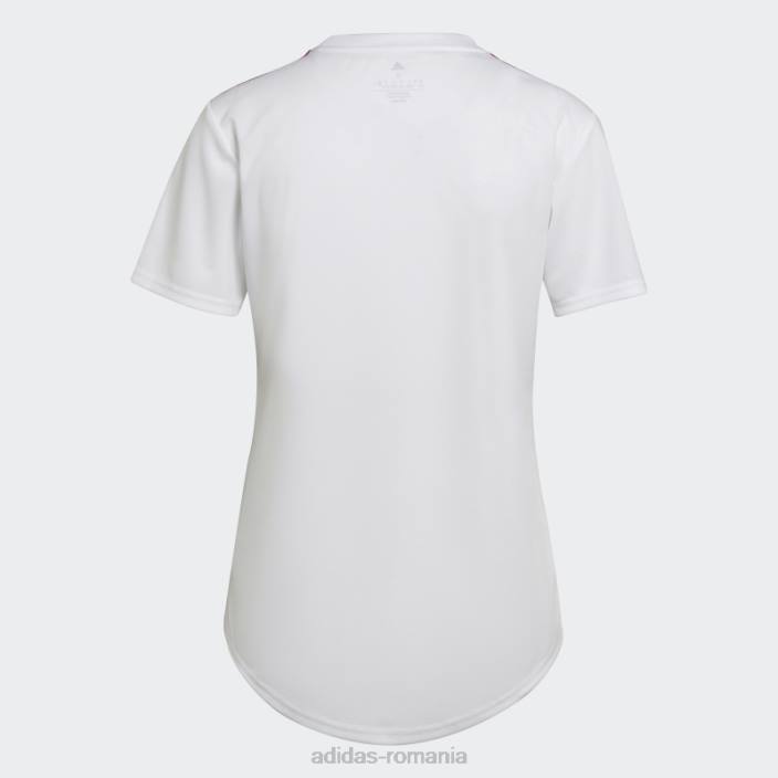 Adidas alb olympique lyonnais 22/23 home tricou moda femei alb 2JBN17325