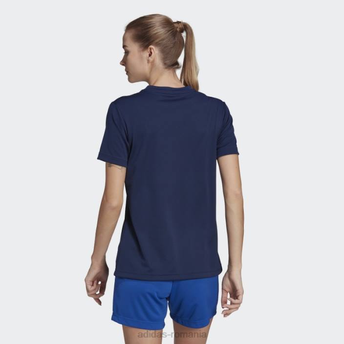 Adidas entrada 22 tricou grafic negru fashion femei bleumarin/negru 2JBN17496
