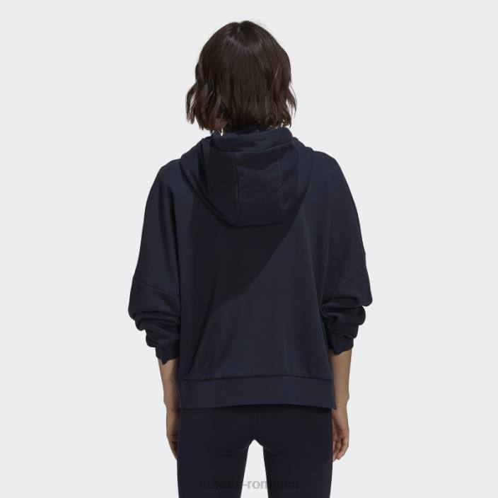 Adidas hanorac cu capota real madrid bleumarin de noapte femei marina de noapte 2JBN17356