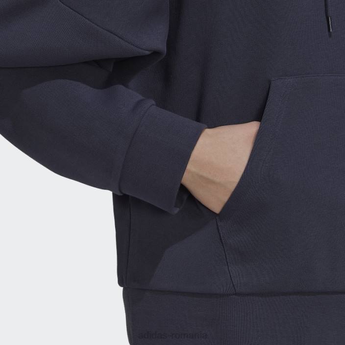 Adidas hanorac cu glugă cu grafică dna fc bayern navy femei marina 2JBN17141