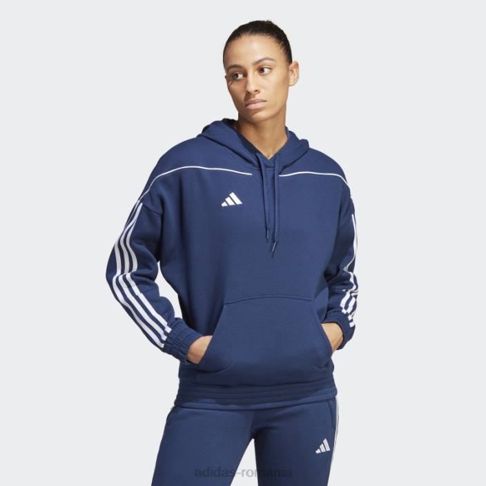 Adidas hanorac de transpirație tiro 23 league bleumarin fashion femei albastru marin 2JBN9882