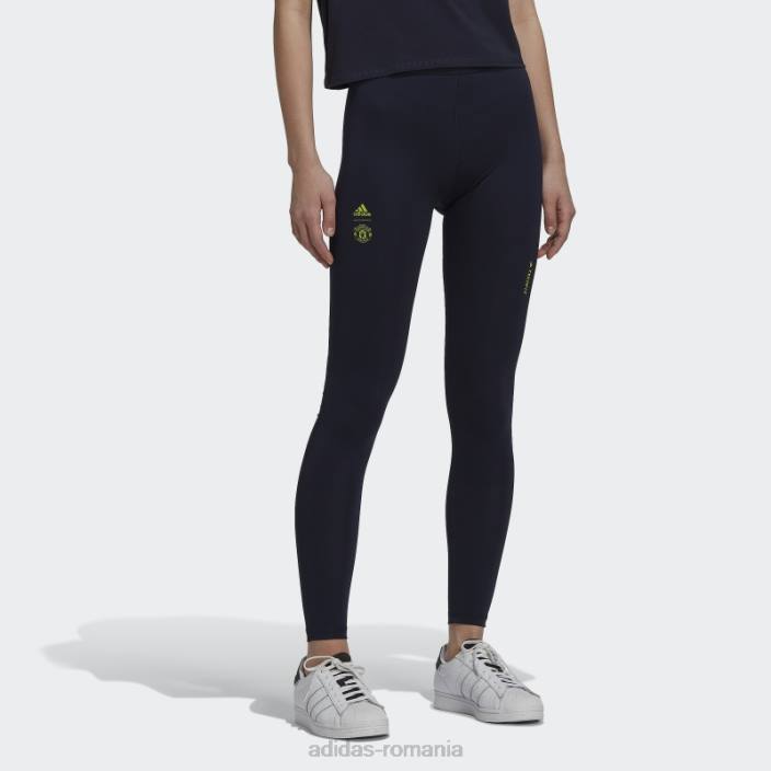 Adidas ink manchester united leggings adidas femei cerneală 2JBN17235