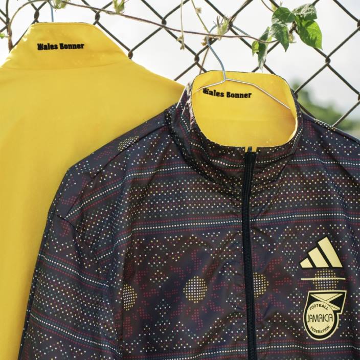 Adidas jachetă auriu imnul Jamaica adidas femei auriu/negru 2JBN2409