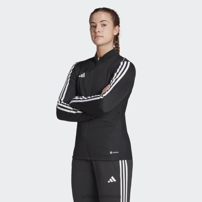 Adidas jachetă neagră de antrenament league tiro 23 femei negru 2JBN9269