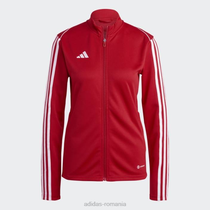 Adidas jacheta de antrenament league tiro 23 rosie fierbinte femei roșu 2JBN9574