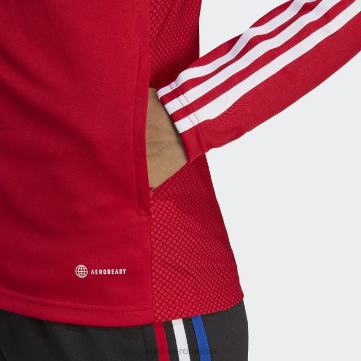 Adidas jacheta de antrenament league tiro 23 rosie fierbinte femei roșu 2JBN9574