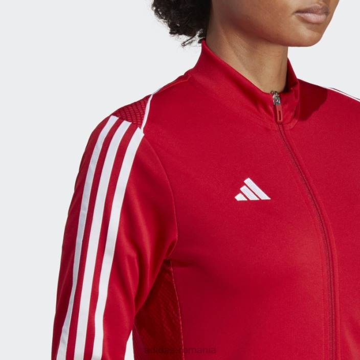 Adidas jacheta de antrenament league tiro 23 rosie fierbinte femei roșu 2JBN9574