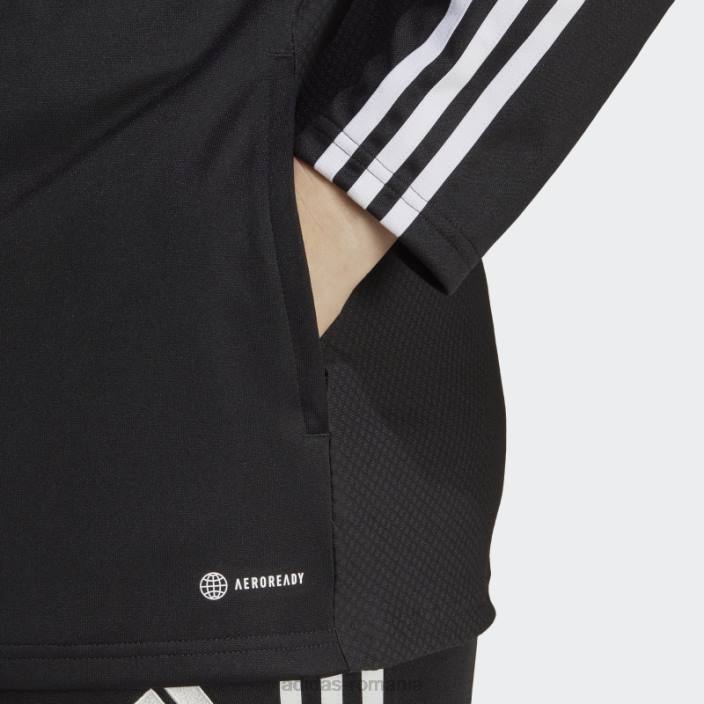 Adidas jacheta de antrenament liga 23 negru fashion femei negru 2JBN10046