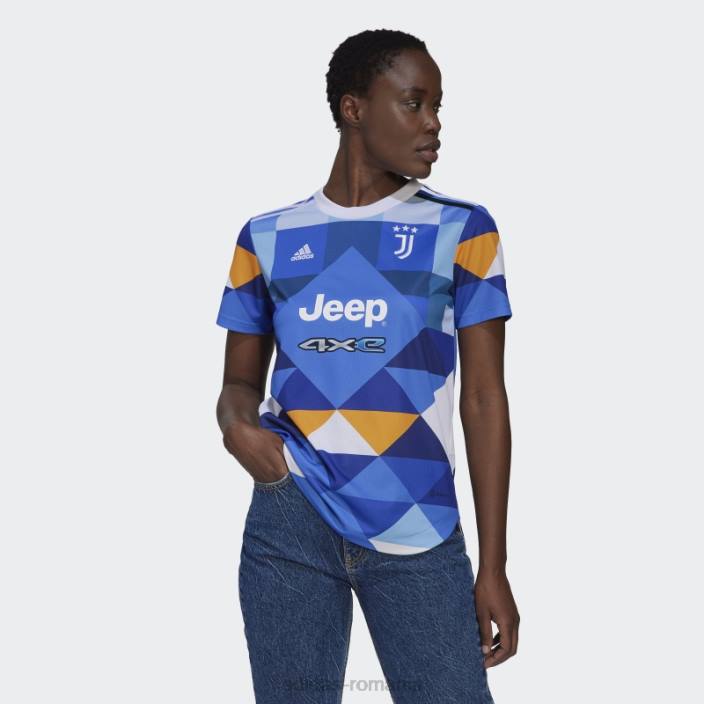 Adidas juventus 22/23 al patrulea tricou multicolor adidas femei multicolor/negru 2JBN2604