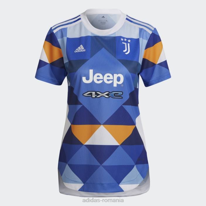 Adidas juventus 22/23 al patrulea tricou multicolor adidas femei multicolor/negru 2JBN2604