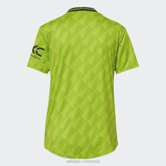 Adidas manchester united 22/23 al treilea tricou slime fashion femei slime 2JBN2480