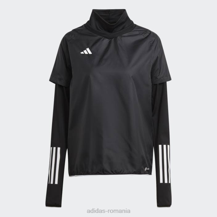 Adidas negru tiro 23 pro wind.rdy piste windbreaker adidas femei alb negru 2JBN17205