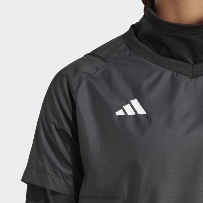 Adidas negru tiro 23 pro wind.rdy piste windbreaker adidas femei alb negru 2JBN17205