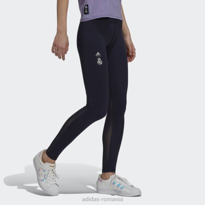 Adidas pantaloni adidasi blumarin de noapte real madrid femei marina de noapte 2JBN17409