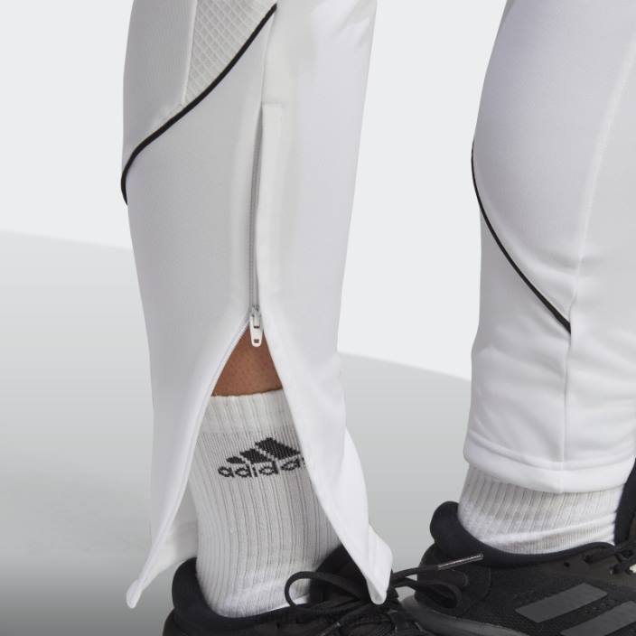 Adidas pantaloni albi de liga tiro 23 (plus marime) femei alb 2JBN10109