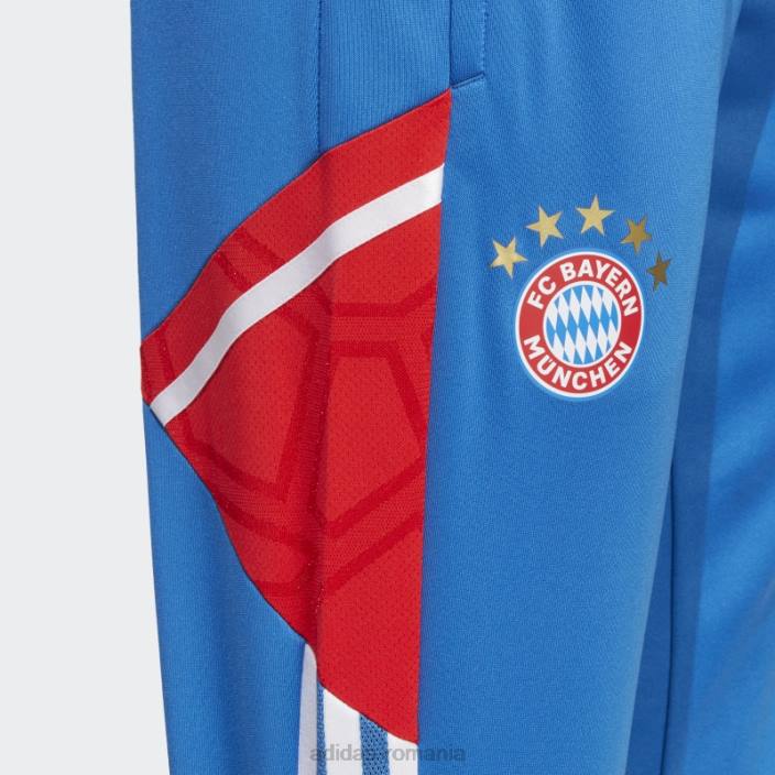 Adidas pantaloni de antrenament eleganti royal fc bayern condivo 22 femei regal 2JBN17375