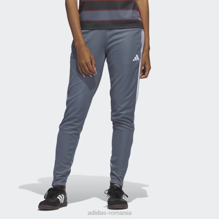 Adidas pantaloni de liga onix tiro 23 fierbinti femei onix 2JBN9411