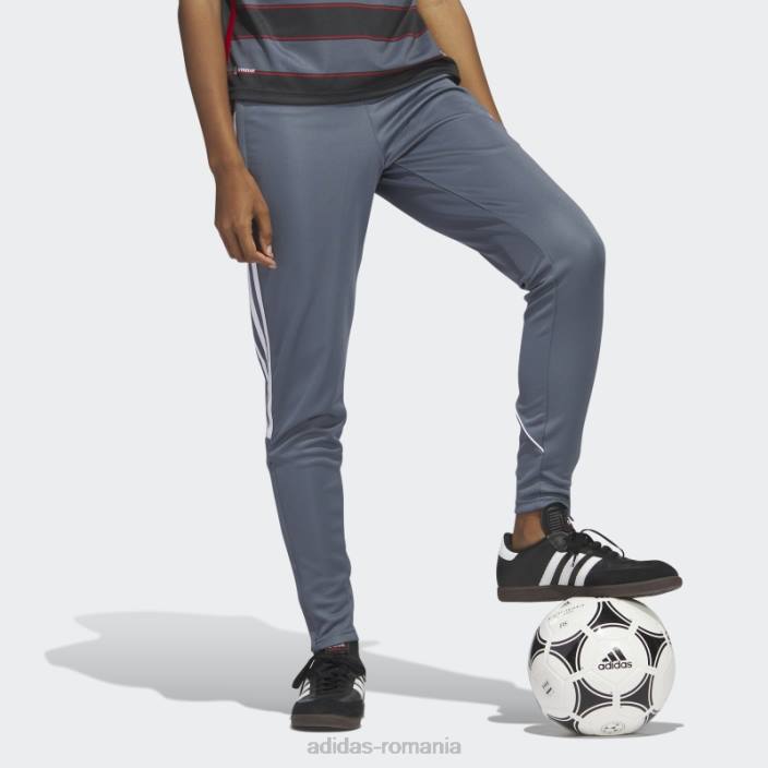 Adidas pantaloni de liga onix tiro 23 fierbinti femei onix 2JBN9411
