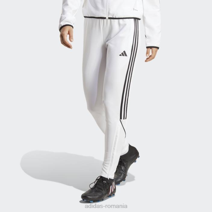 Adidas pantaloni de liga tiro 23 alb adidas femei alb 2JBN9498