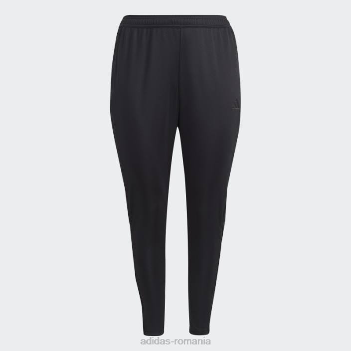 Adidas pantaloni de liga tiro 23 (plus marime) negri adidas femei negru 2JBN10092