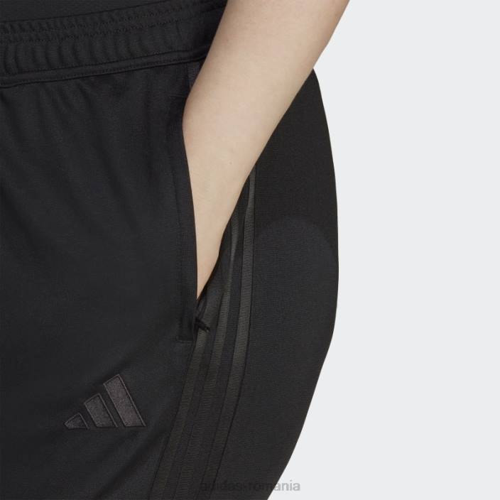 Adidas pantaloni de liga tiro 23 (plus marime) negri adidas femei negru 2JBN10092