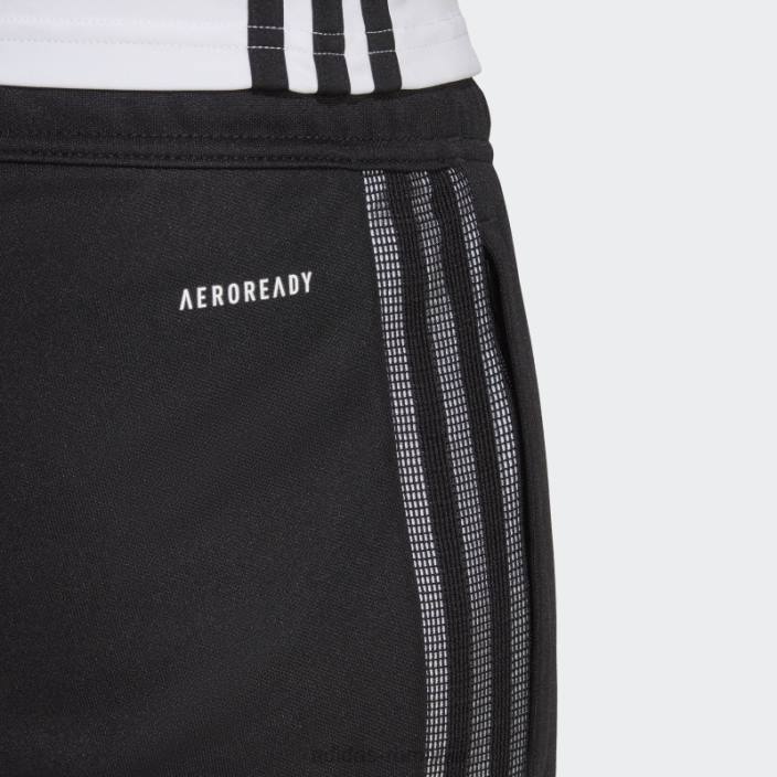 Adidas pantaloni de sport tiro 21 albi eleganti femei alb negru 2JBN8855
