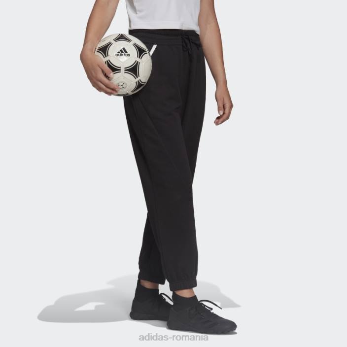 Adidas pantaloni de trening condivo 22 negru adidas femei alb negru 2JBN17238