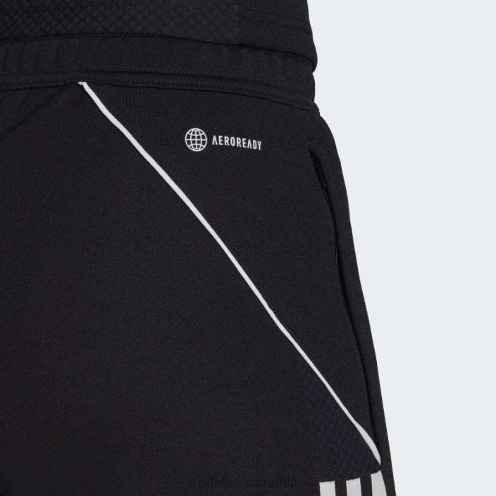 Adidas pantaloni de trening de liga tiro 23 negru femei negru 2JBN17006