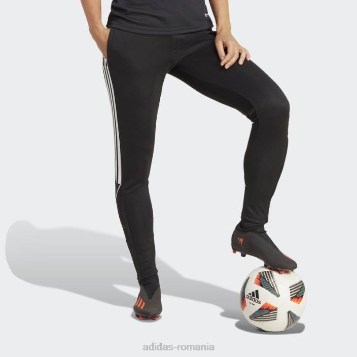 Adidas pantaloni de trening tiro 23 league negru femei alb negru 2JBN16958