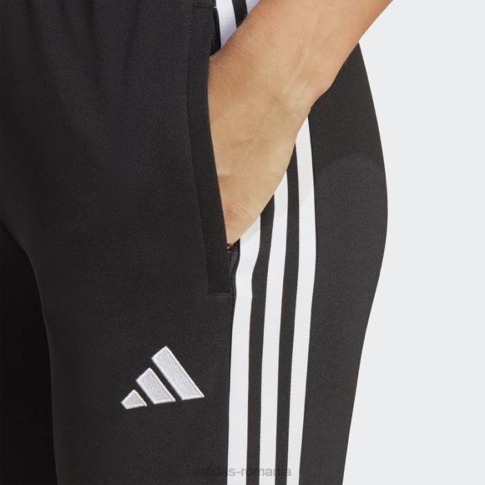 Adidas pantaloni de trening tiro 23 league negru femei alb negru 2JBN16958