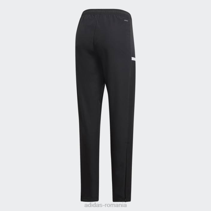 Adidas pantaloni țesuți echipa neagră 19 adidas femei alb negru 2JBN10515