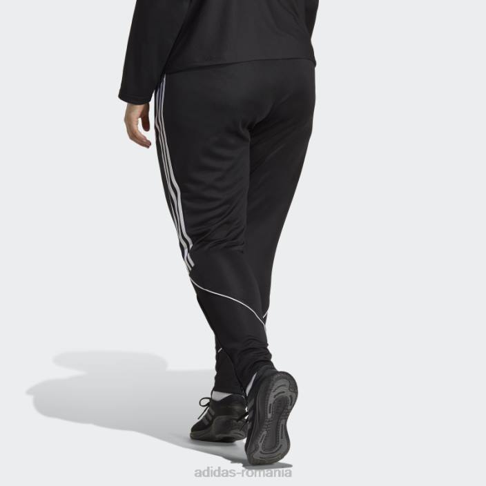 Adidas pantaloni negri tiro 23 liga (plus marime) adidas femei alb negru 2JBN9957