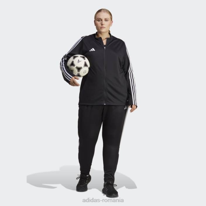 Adidas pantaloni negri tiro 23 liga (plus marime) adidas femei alb negru 2JBN9957