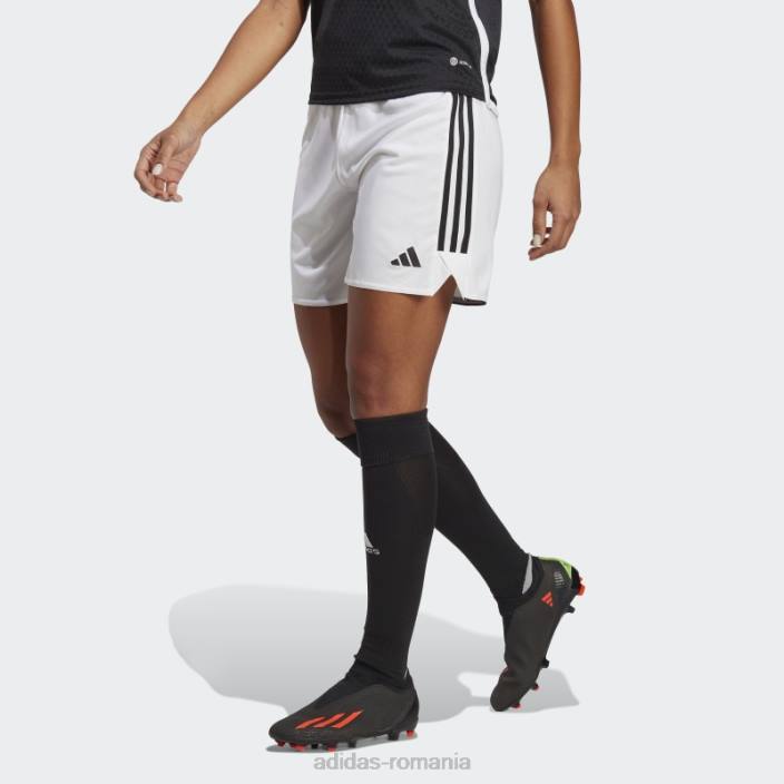 Adidas pantaloni scurți alb tiro 23 liga lungi femei alb negru 2JBN17351