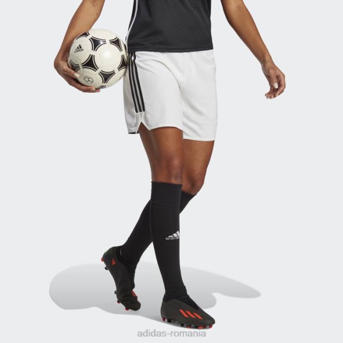 Adidas pantaloni scurți alb tiro 23 liga lungi femei alb negru 2JBN17351